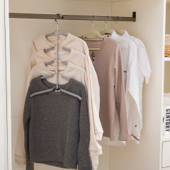 多機能マジック収納ハンガー省スペーススポンジ無痕滑り止め服掛け多層ハンガーステンレスハンガー