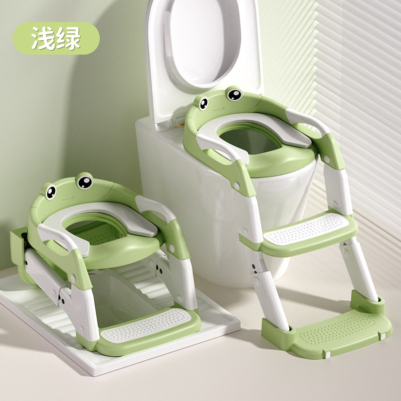Escalera infantil plegable, inodoro antideslizante multipropósito 3 en 1 para niños y niñas, inodoro