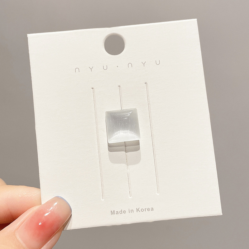 Simple ópalo pecho pin hebilla anti-exposición de las mujeres de gama alta clip de cuello pin invisible pin collar de camisa de los hombres PIN