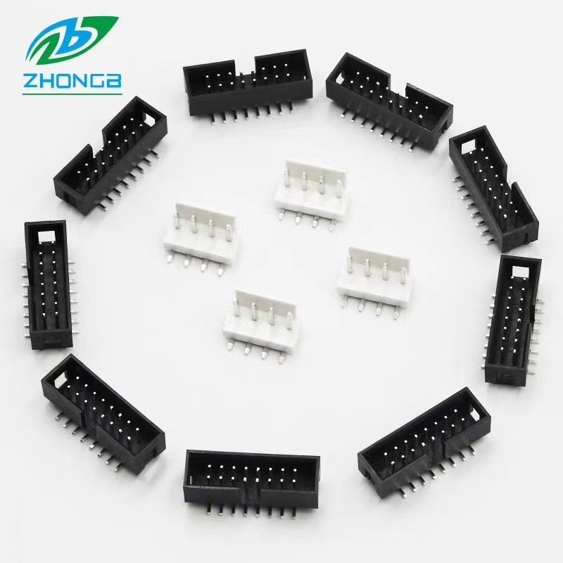 LED单元板上贴片简牛电源座