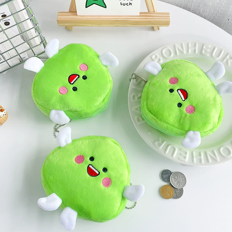 Милоая плюшевая кукла, кошелек, подвеска для студентов, брелок, держатель карт, маленькая сумочка, подарок на день рождения
