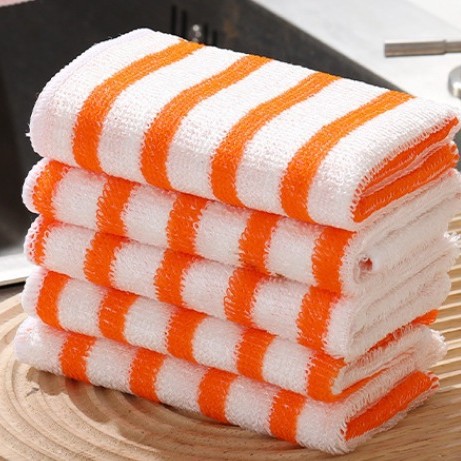 Paño absorbente de fibra de bambú para el hogar que no absorbe fácilmente el aceite, paño para lavar platos que no suelta pelusa, para limpiar mesas, estufas, muebles y electrodomésticos.