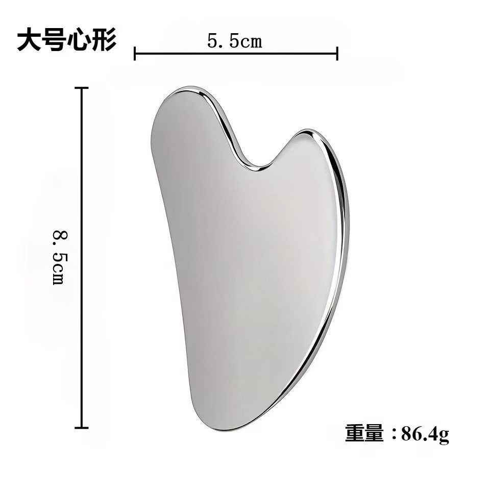 Large heart-shaped thick style