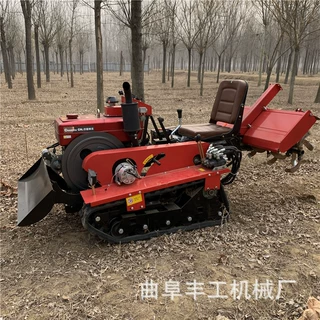 升级款履带旋耕机操作简单方便履带拖拉机山区丘陵地多功能耕田机