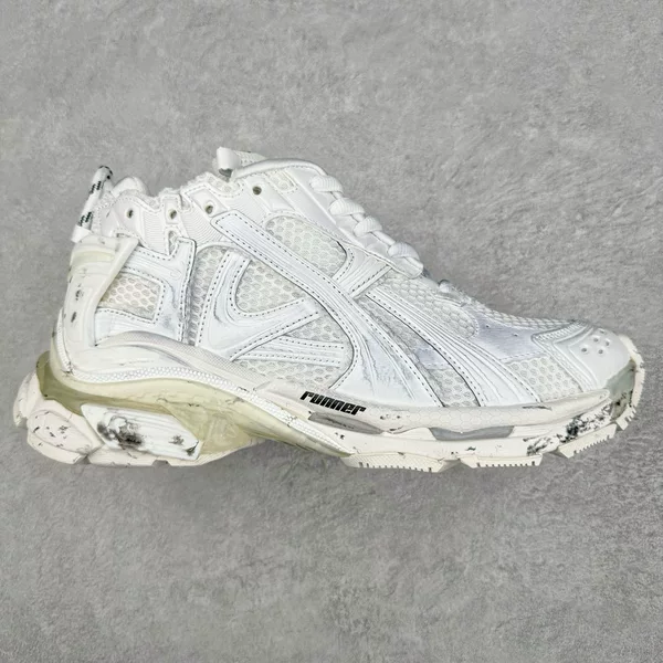 European-style foreign trade cross-border RUNNER distressed platform sneakers, retro casual shoes for men and women, couples' style