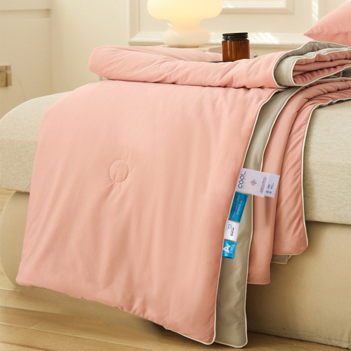 Hydrogel Summer Cool Blanket A-Grade Ice Cream Summer Blanket Black Technology Cool Ice Silk Air Conditioner Blanket Gift Thin Blanket Wholesale
