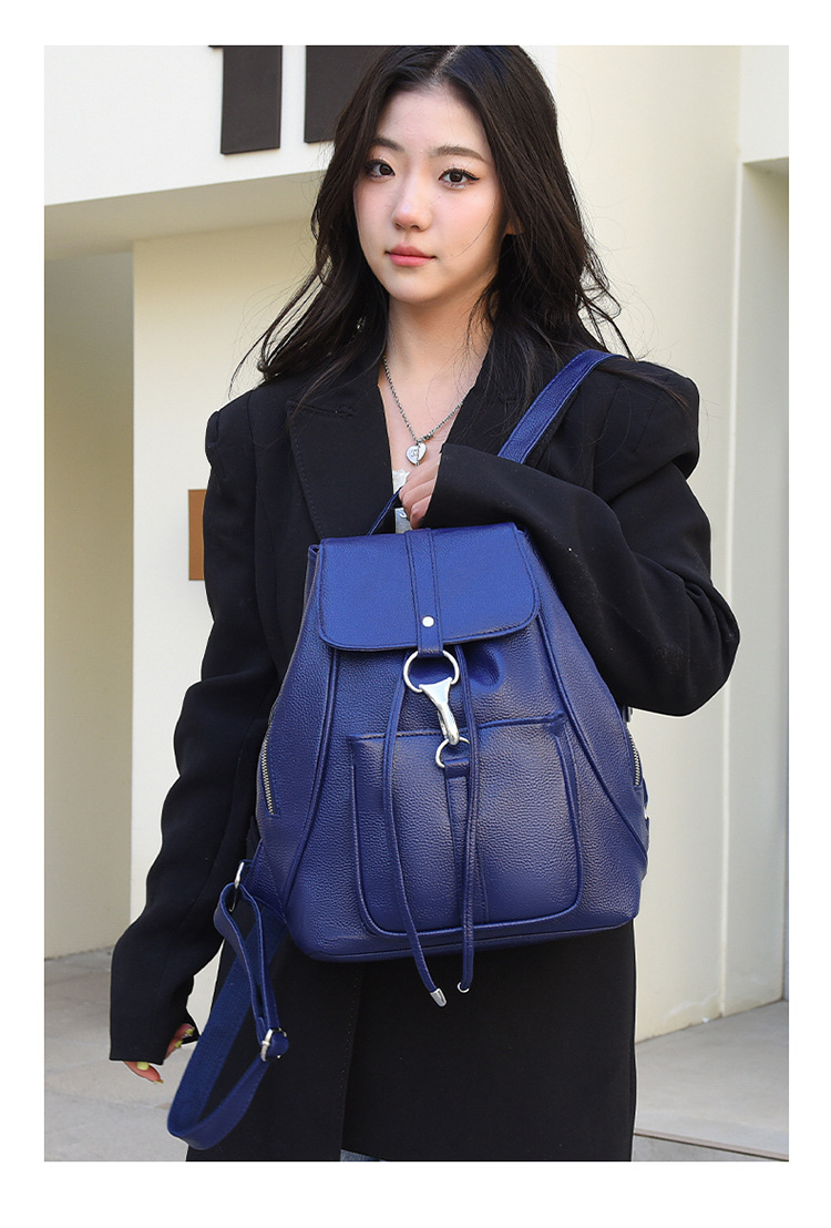 Solid Color Daily Women's Backpack display picture 2