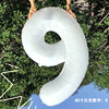 Big white digital balloon, evening dress, props suitable for photo sessions, 32inch, 40inch