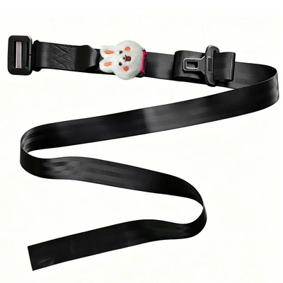Car seat belt: Belly; Specifically Designed for Driving with a - black-push-type-maternity-safety-belt-pe-baglittle-white-rabbit