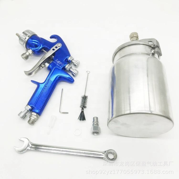 大容量下壶汽车钣金木工家具油漆气动喷枪LGT-S型多功能喷涂工具
