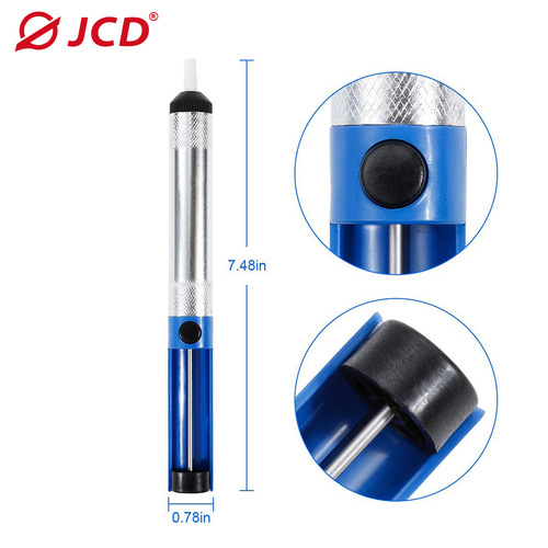 Strongman Half Aluminum Alloy Solder Sucker Soldering Iron Set Tool Companion Manual Solder Sucker