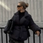 女式长袖跨境翻领棉服