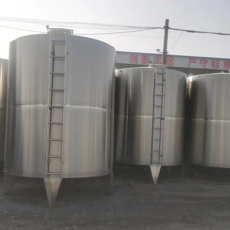 304不锈钢储罐5吨食品级液体储酒罐3吨10吨不锈钢水罐立式储油罐