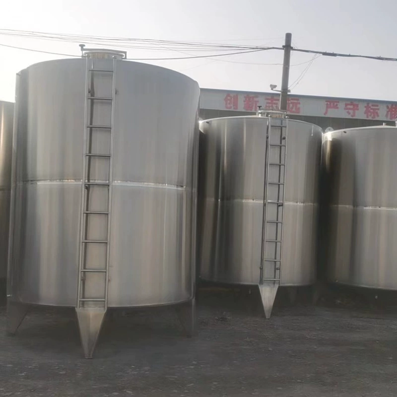 Хіміческий резервуар для хранения из нержавеющей стали, 10-50 тонн, подземный резервуар из нержавеющей стали, резервуар для хранения жидкости из нержавеющей стали