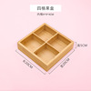 Bamboo with a wedding candy storage box wedding box fruit plate dried fruit box melon seeds random snack box