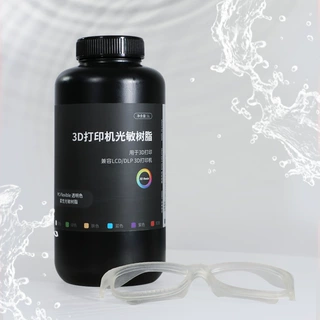 树脂SLA高精度uv打印耗材柔性光敏树脂 桌面型3D打印diy颜色定制
