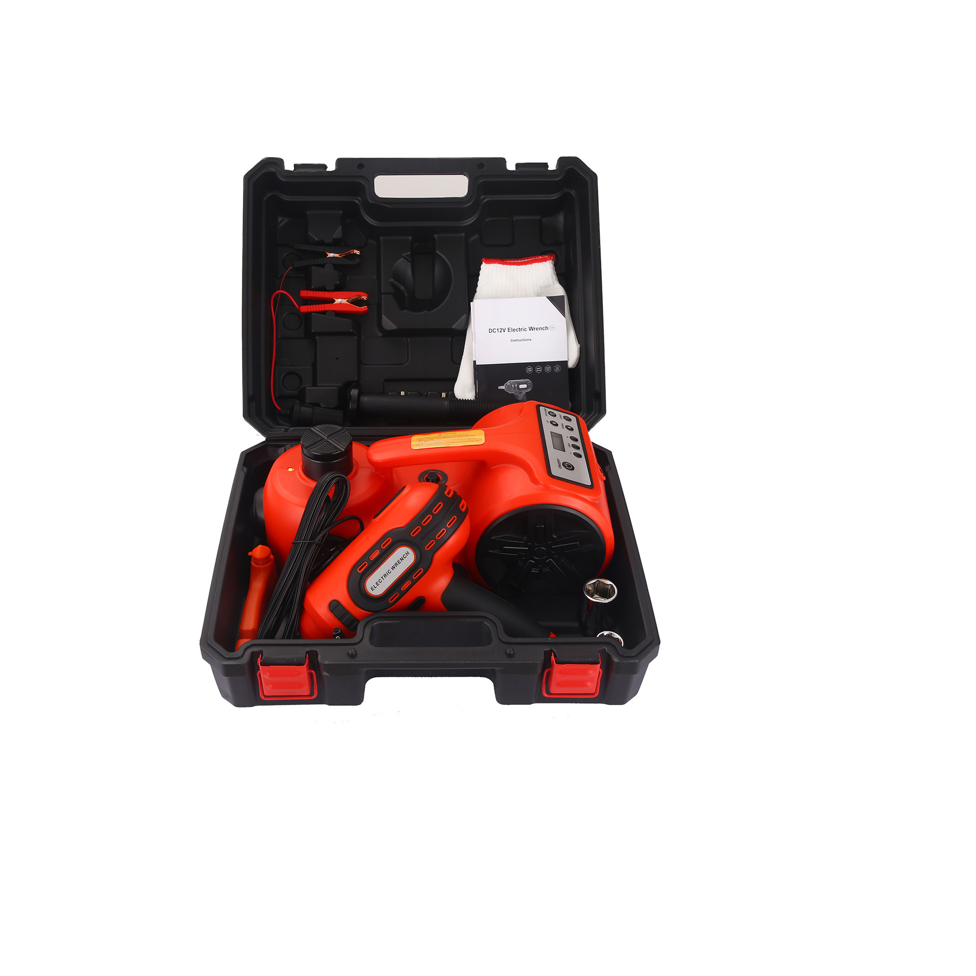 Portable Car-mounted Hydraulic Electric 0kg Outdoor Vehicle Emergency Tool Lithium-controlled Car Lifting Equipment Set