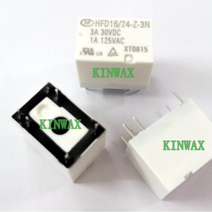 HFD16/24-ZSTN 原装正品继电器 6脚 3A