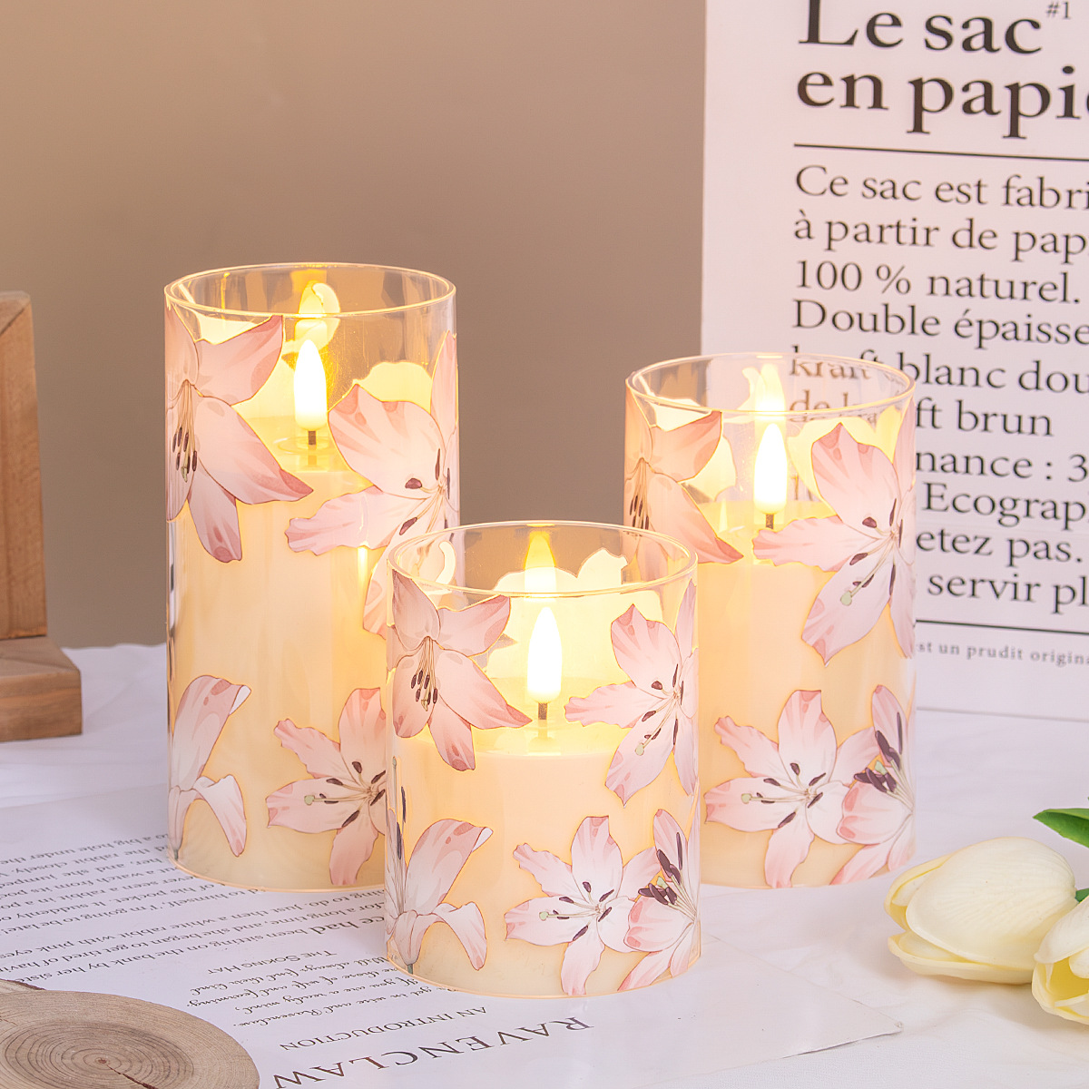 릴리 3종 세트(일반 모델)에는 배터리가 포함되어 있지 않습니다.