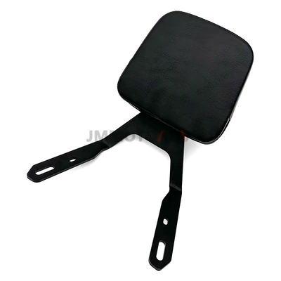 Suitable for Benda Liao 700 Motorcycle Modification Rear Backrest, Rear Rack Backrest, Driver's Backrest Modification Parts, Rear Seat (Motorcycle cushion) - rear-backrest-black