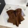 不规则修身夏季无袖上衣