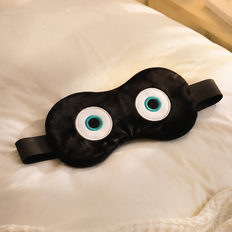 Antifaz de Sueño de Peluche de Poliéster, Sombreado, para Dormitorio