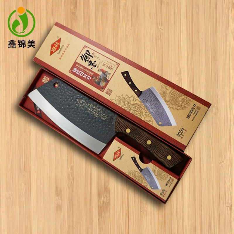 Хунань гладкий 9004 наследство кованого ремесла домашнее гостиница кухня 5Cr13 куриные крылышки деревянная ручка