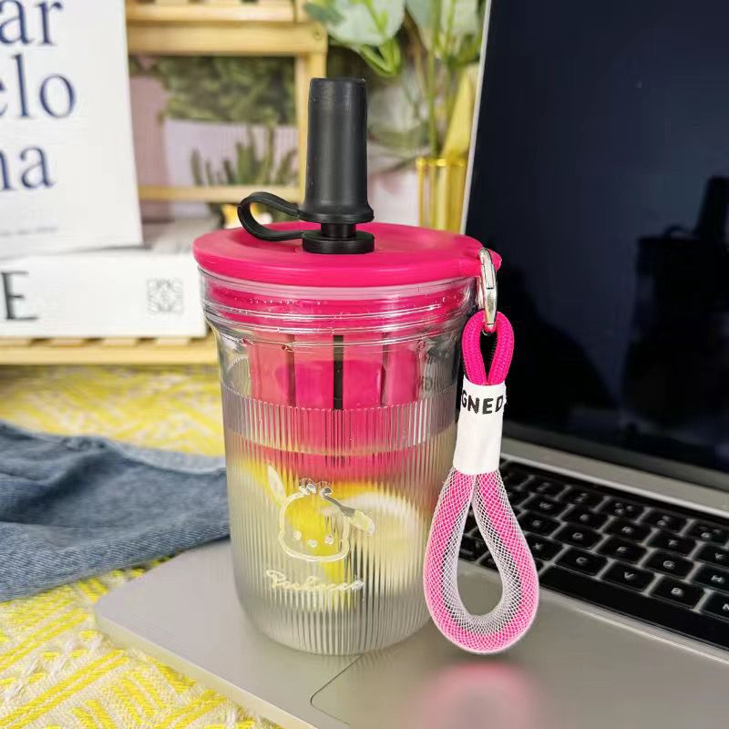 Nuevas tazas de agua, tazas de café para estudiantes, nuevos tipos de separación de té y agua, tazas de oficina de paja portátiles para estudiantes