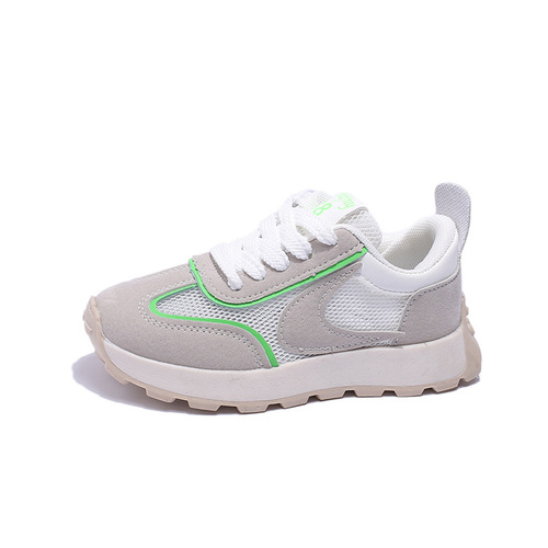 Children's Forrest Gump shoes  new summer casual girls, primary school students, middle-aged and older boys' single mesh breathable sports shoes