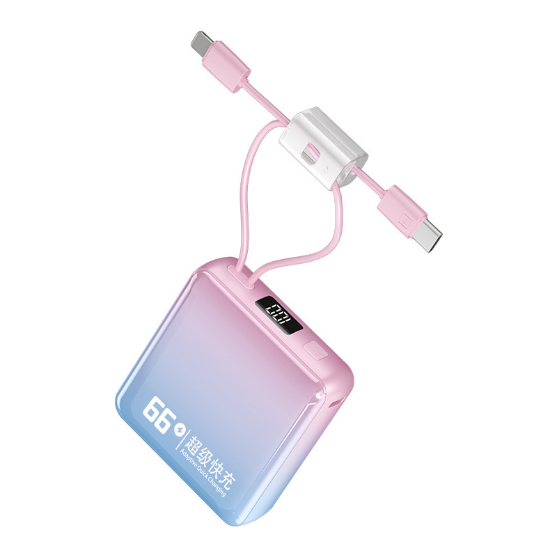 3C認証済み、飛行機に搭載可能、20000mAh、ケーブル付きパワーバンク、XiaomiおよびAppleに適した急速充電モバイル電源|undefined
