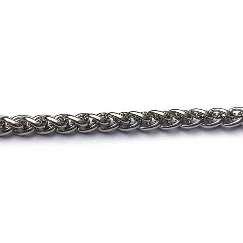 Wholesale flower basket chain keel chain customized stainless steel chain decoration chain hardware luggage chain metal hanging chain