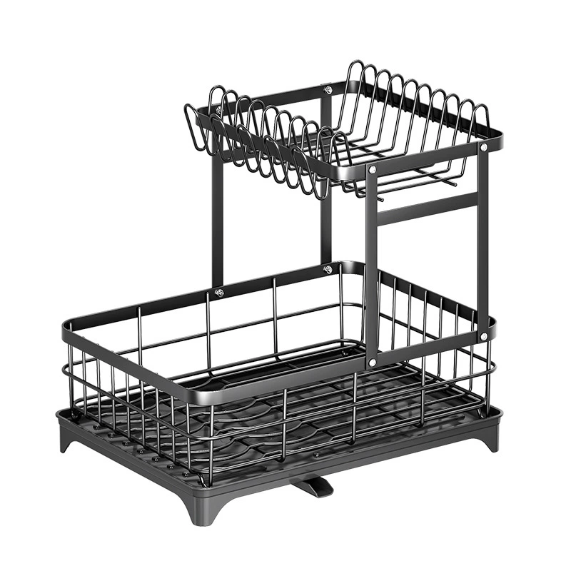 Кросс-бордер горячий самоосушающийся короб rack многофункциональная стойка для хранения на столешнице дренажная коробка хранение чаши стойка чаши чашечная шкаф