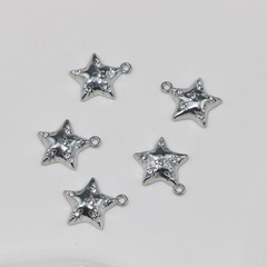 アクセサリーアクセサリー 亜鉛合金 ドットダイヤモンド 五芒星 DIY イヤリング ペンダント ブレスレット ネックレス アクセサリーアクセサリー