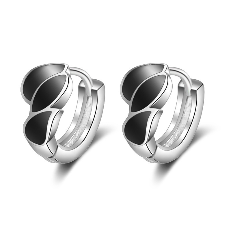 2021 Korean version of personality simple paint fashion leaf earringspicture5