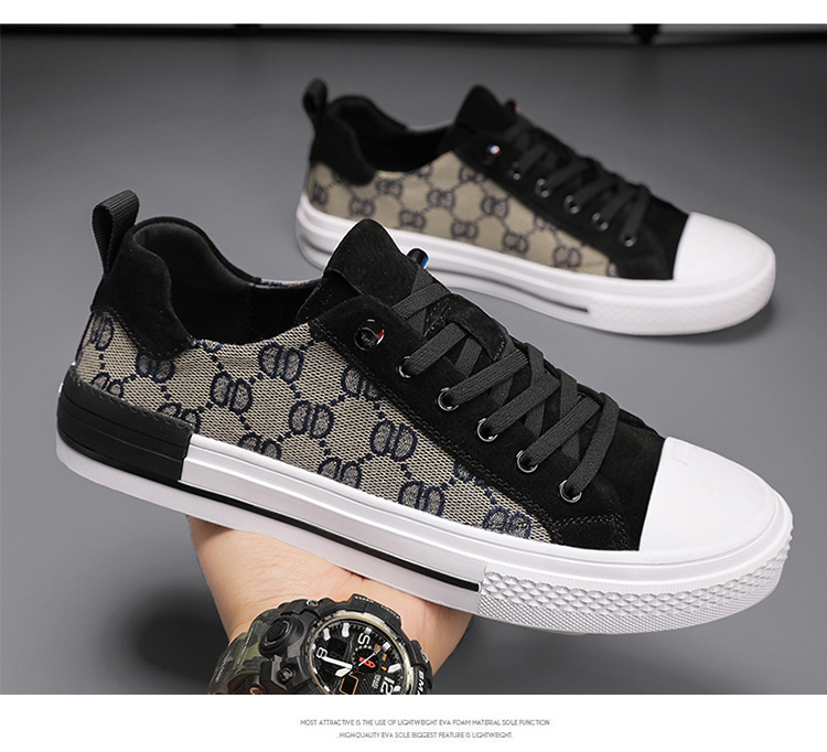 One Piece From The Factory On Behalf Of New Summer Men S Canvas Trendy Shoes Casual Sneakers Adult Standard Sports_voghion.com