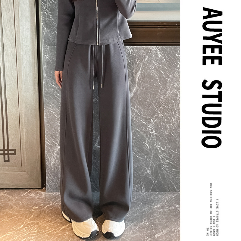 [autumn and winter style] dark gray regular