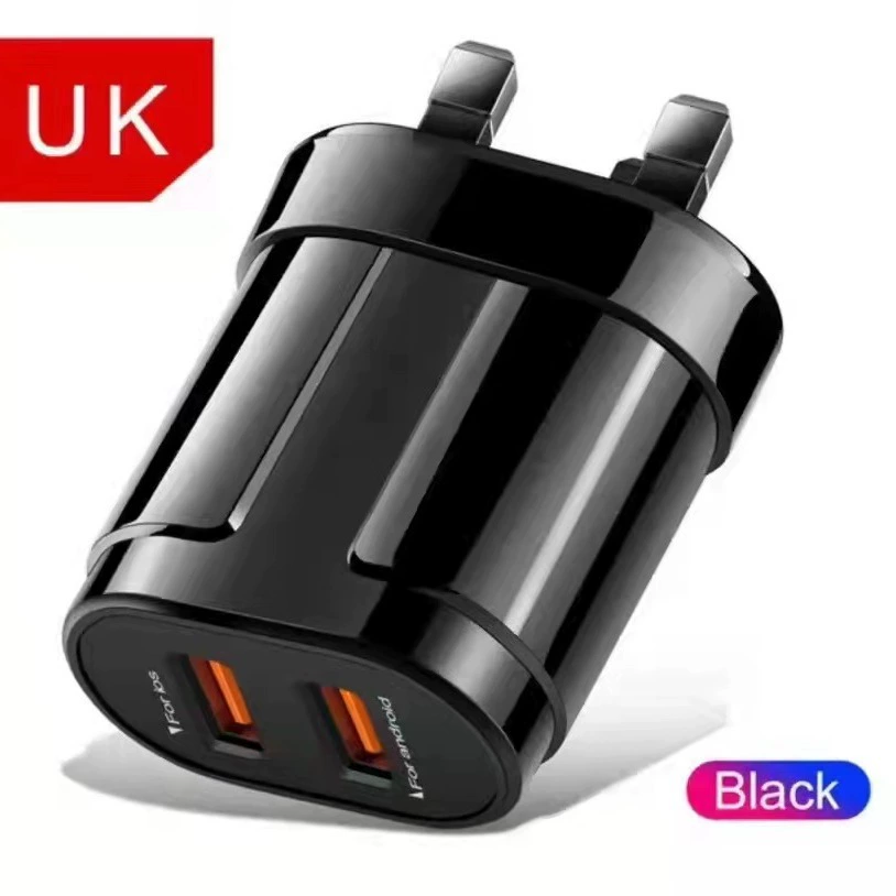QC3.0 однопортовый и двухпортовый USB быстрой зарядки адаптер для мобильного телефона 3A Быстрая зарядка USB дорожный адаптер оптом