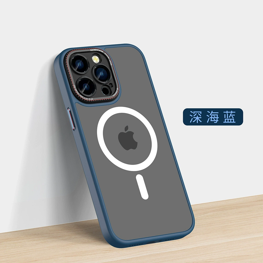 Apple, совместимый чехол для iPhone 14, прозрачный чехол, матовая защитная оболочка, простой и элегантный дизайн, 14promax, iPhone, защита от падений
