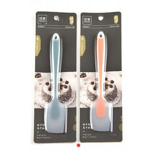 Silicone Cream Scraper Baking All-In-One Cake Spatula Spatula Mixing Tool Scraper Semi-Transparent Kitchen Utensils