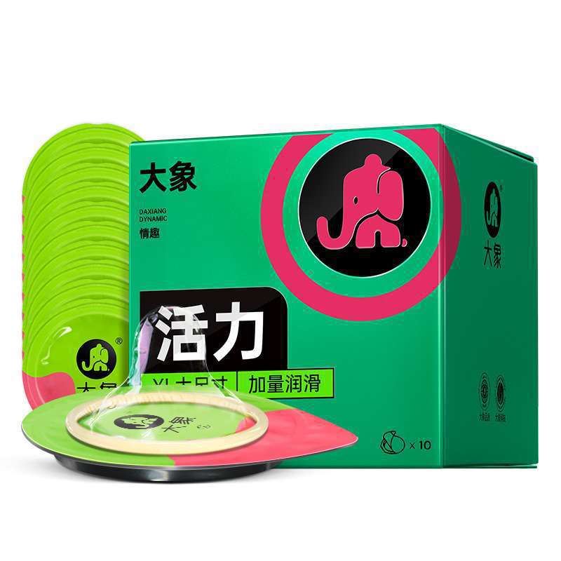 Elephant Fun 시리즈 Vibrant Large PLUS 업그레이드 버전 10개