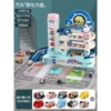 3-story car building with 6 cars-aircraft platform [color box]