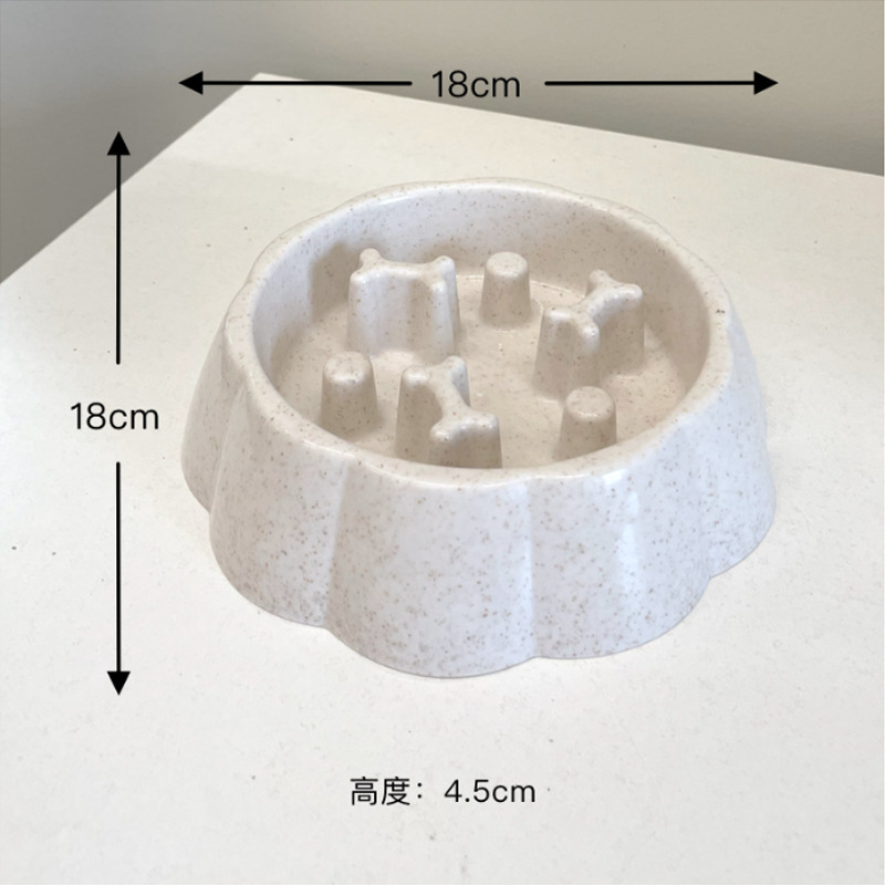 Tazón de comida lenta para perros de nuevo estilo Tazón para perros anti-asfixia Cachorros pequeños y medianos Tazón de comida lenta Tazón para mascotas Suministros para mascotas al por mayor