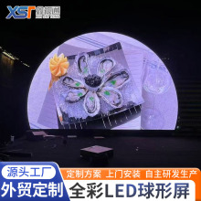 LED球形屏柔性屏全彩led显示屏展馆球形电子大屏高清软模组异形屏