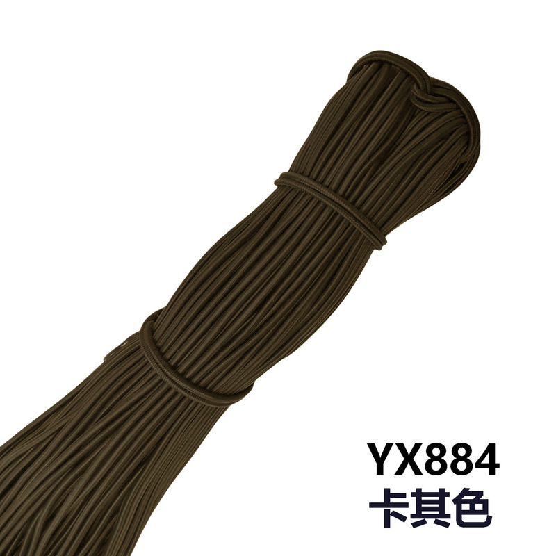 メーカー在庫卸売 2.5 ミリメートルラウンド弾性ロープカラーゴムラテックス高弾性ゴムバンド衣類アクセサリー弾性ロープ|undefined