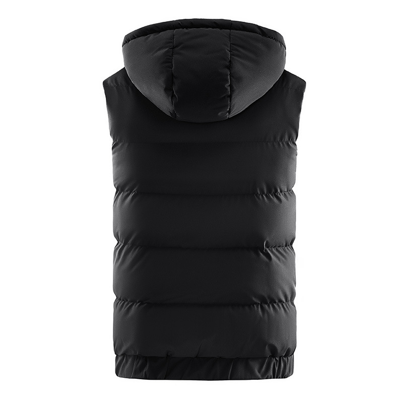 Chaleco de calefacción de temperatura constante inteligente USB transfronterizo chaleco casual de los hombres carga zona delantera y trasera 9 Chaleco de calefacción comercio exterior