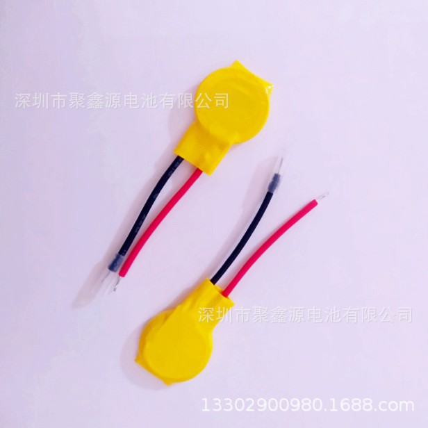 3V焊线电池CR1620带线纽扣电池工业工控板插件电池
