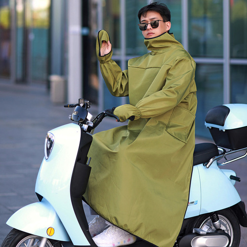 【Dual-Wear Windproof Riding Jacket for Electric Scooter】Winter Electric Bike Riding Windproof and Waterproof Riding Jacket