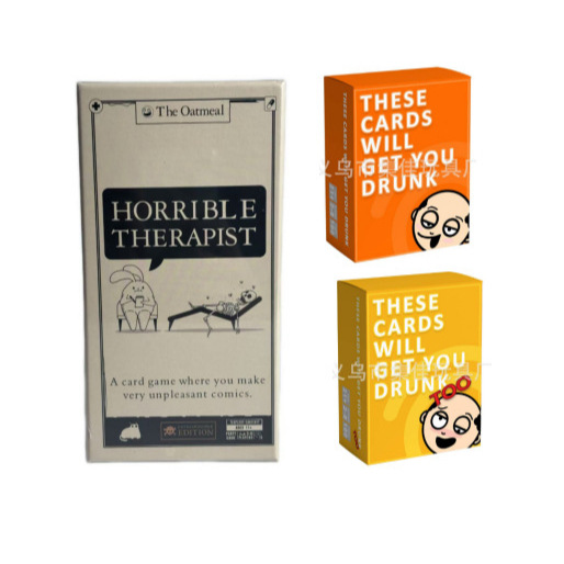 New English Edition, In Foreign Trade, Horrible Therapist, Card Game,...