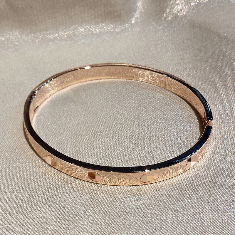 Snap Bracelet, Accessible Luxury, High-End Titanium Steel, Non-Fading, Exquisite Ins Fashion Design, Gold Bracelet, Simple for Girls