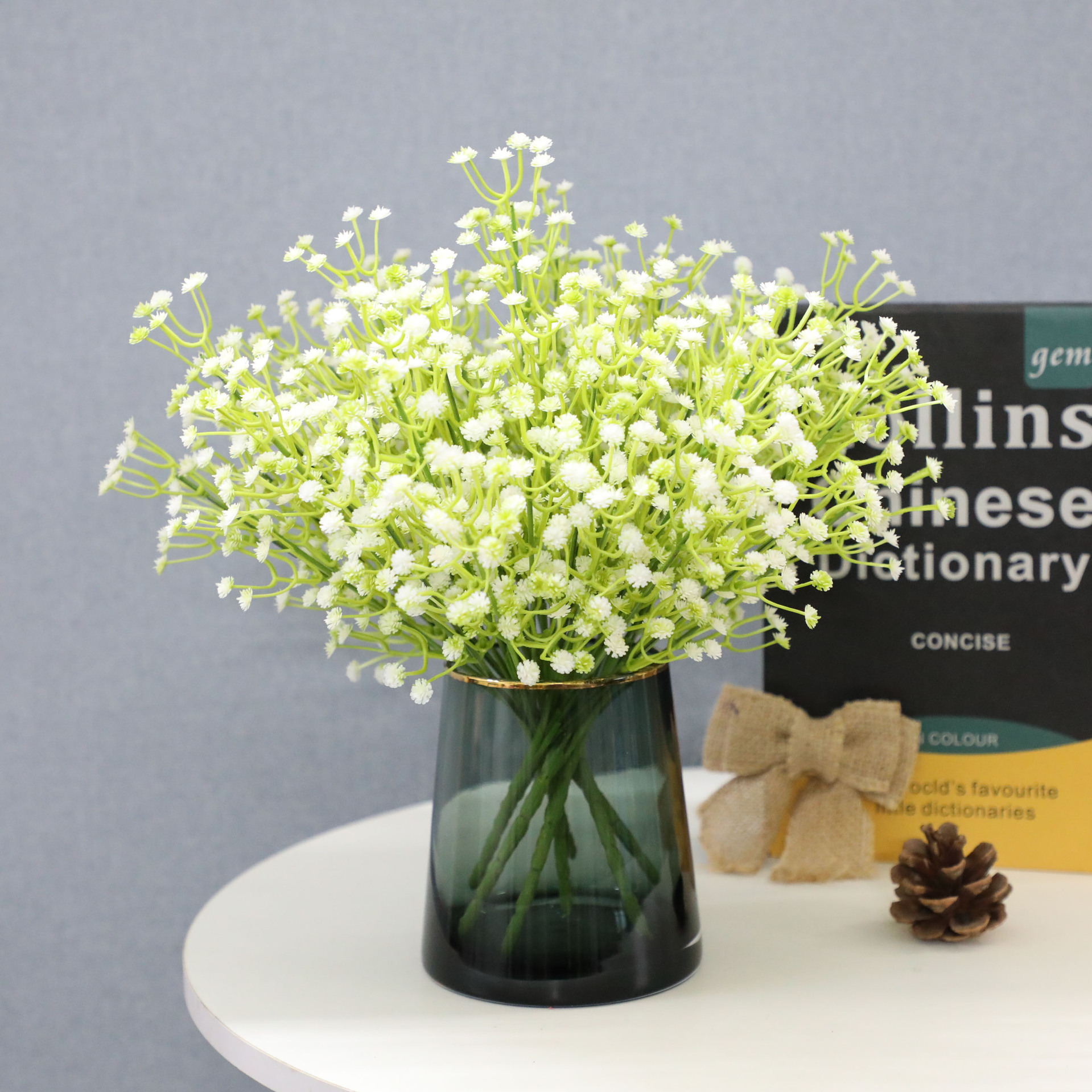 Ramo estrellado artificial decoración de la boda mano que sostiene la flor artificial restaurante del Hogar Accesorios de decoración de flores falsas al por mayor